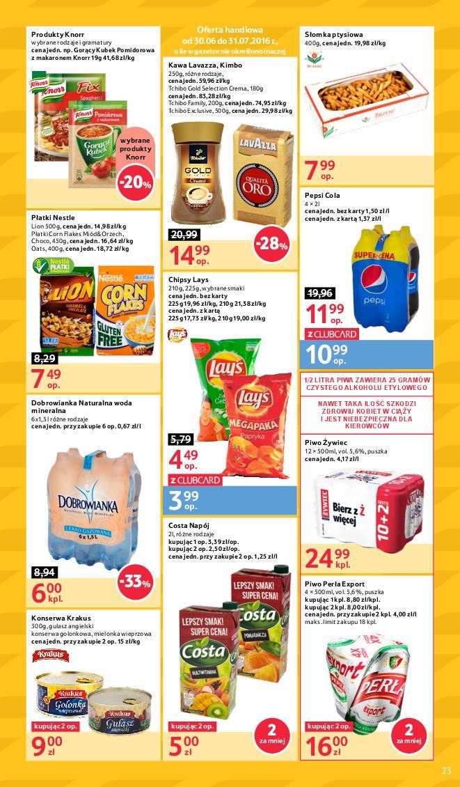 Gazetka promocyjna Tesco str. 23