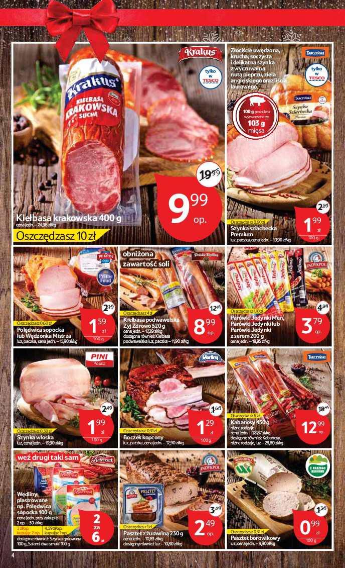 Gazetka promocyjna Tesco str. 4