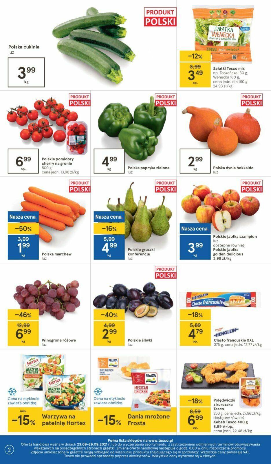 Gazetka promocyjna Tesco str. 2