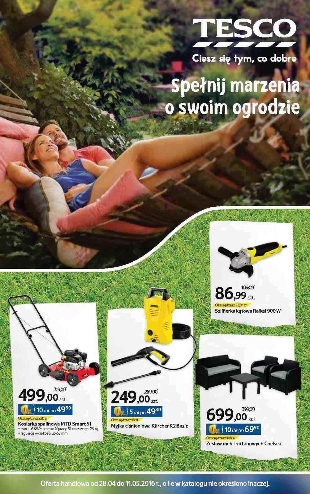 Gazetka promocyjna Tesco str. 1