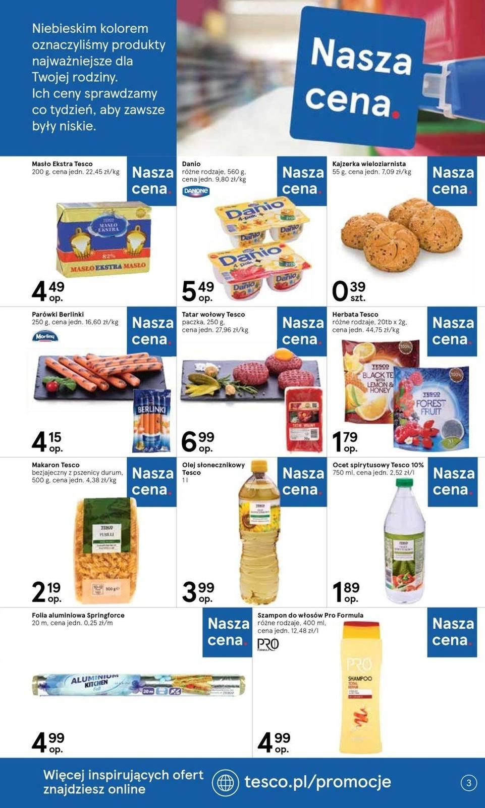 Gazetka promocyjna Tesco str. 3