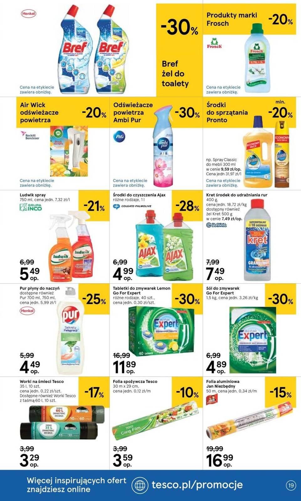 Gazetka promocyjna Tesco str. 19