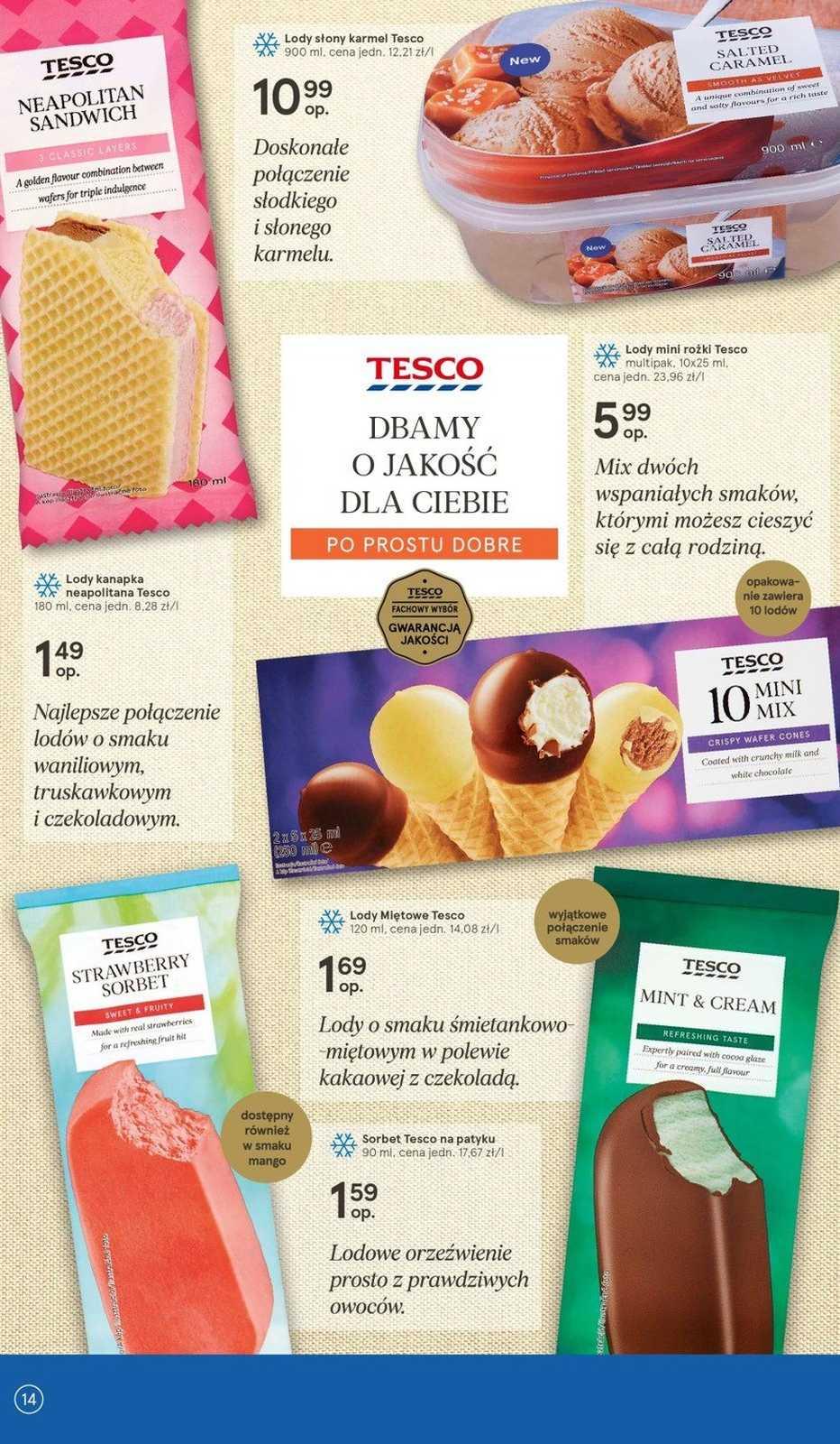 Gazetka promocyjna Tesco str. 14