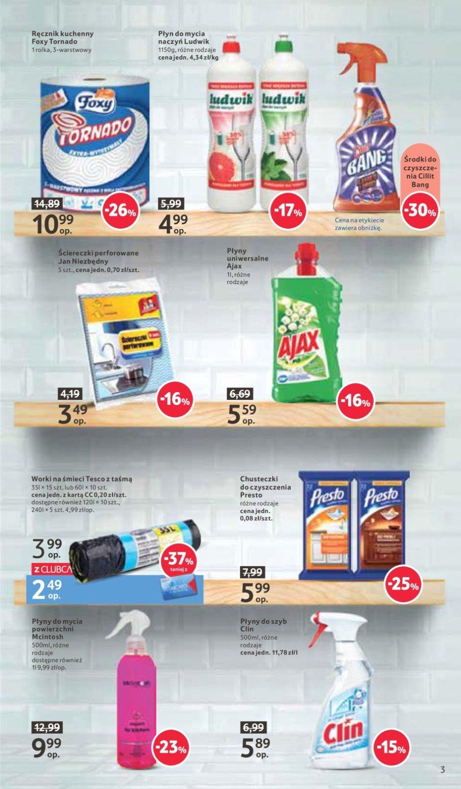 Gazetka promocyjna Tesco str. 3