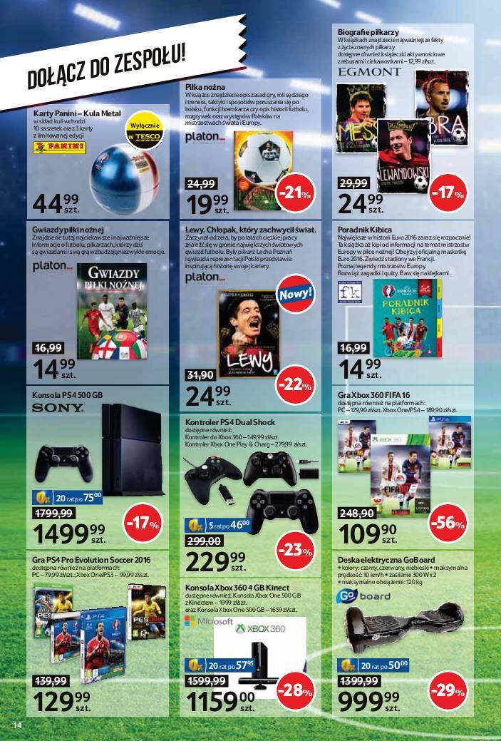 Gazetka promocyjna Tesco str. 14
