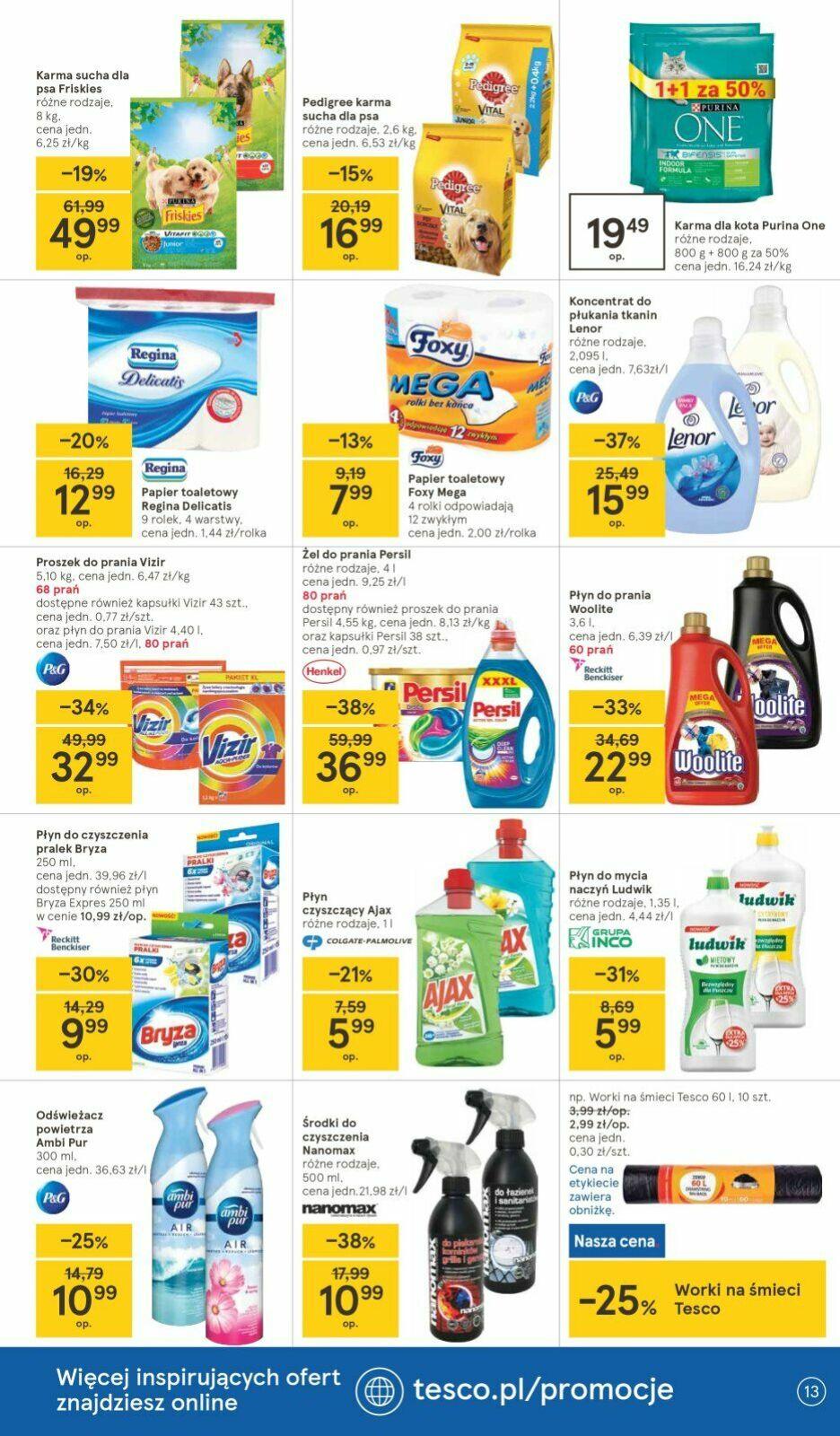 Gazetka promocyjna Tesco str. 13