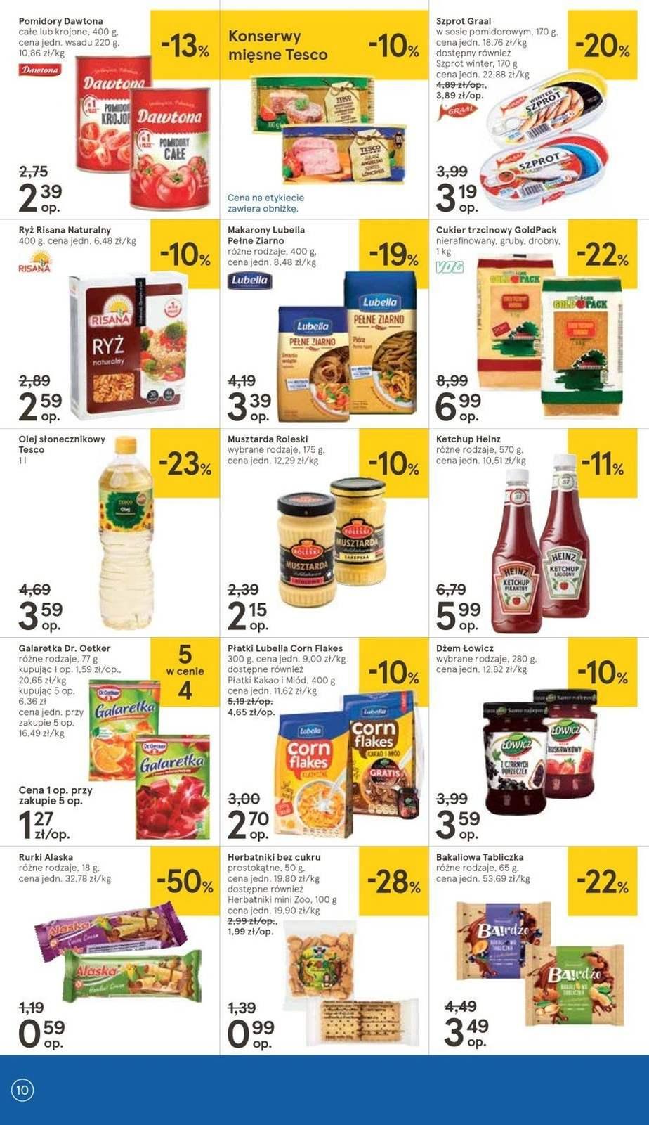 Gazetka promocyjna Tesco str. 10