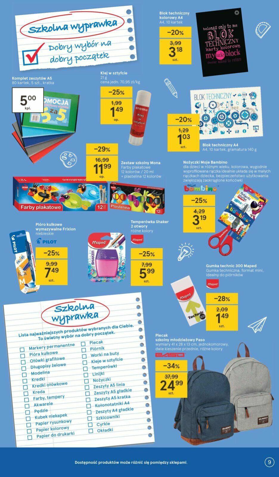 Gazetka promocyjna Tesco str. 9