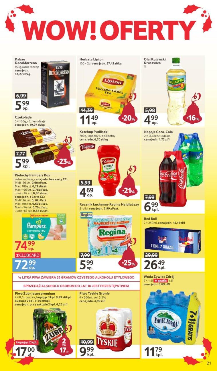 Gazetka promocyjna Tesco str. 21