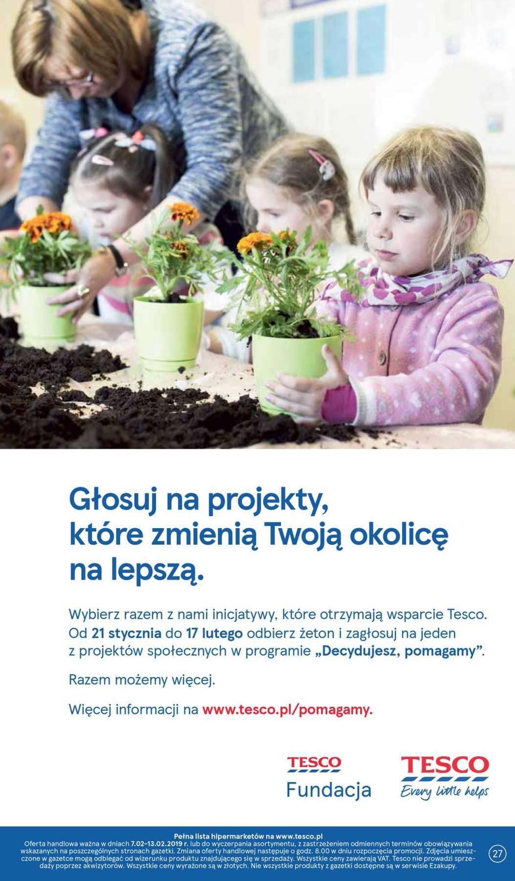 Gazetka promocyjna Tesco str. 27