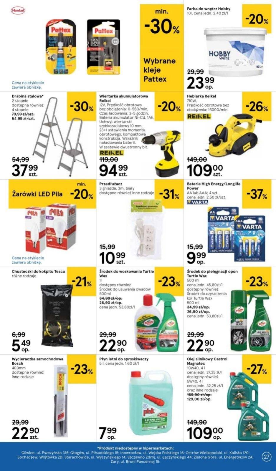 Gazetka promocyjna Tesco str. 27