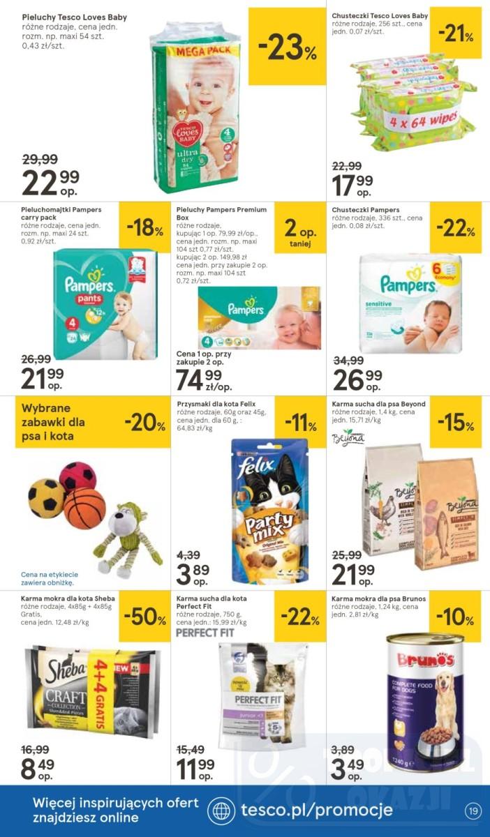 Gazetka promocyjna Tesco str. 19