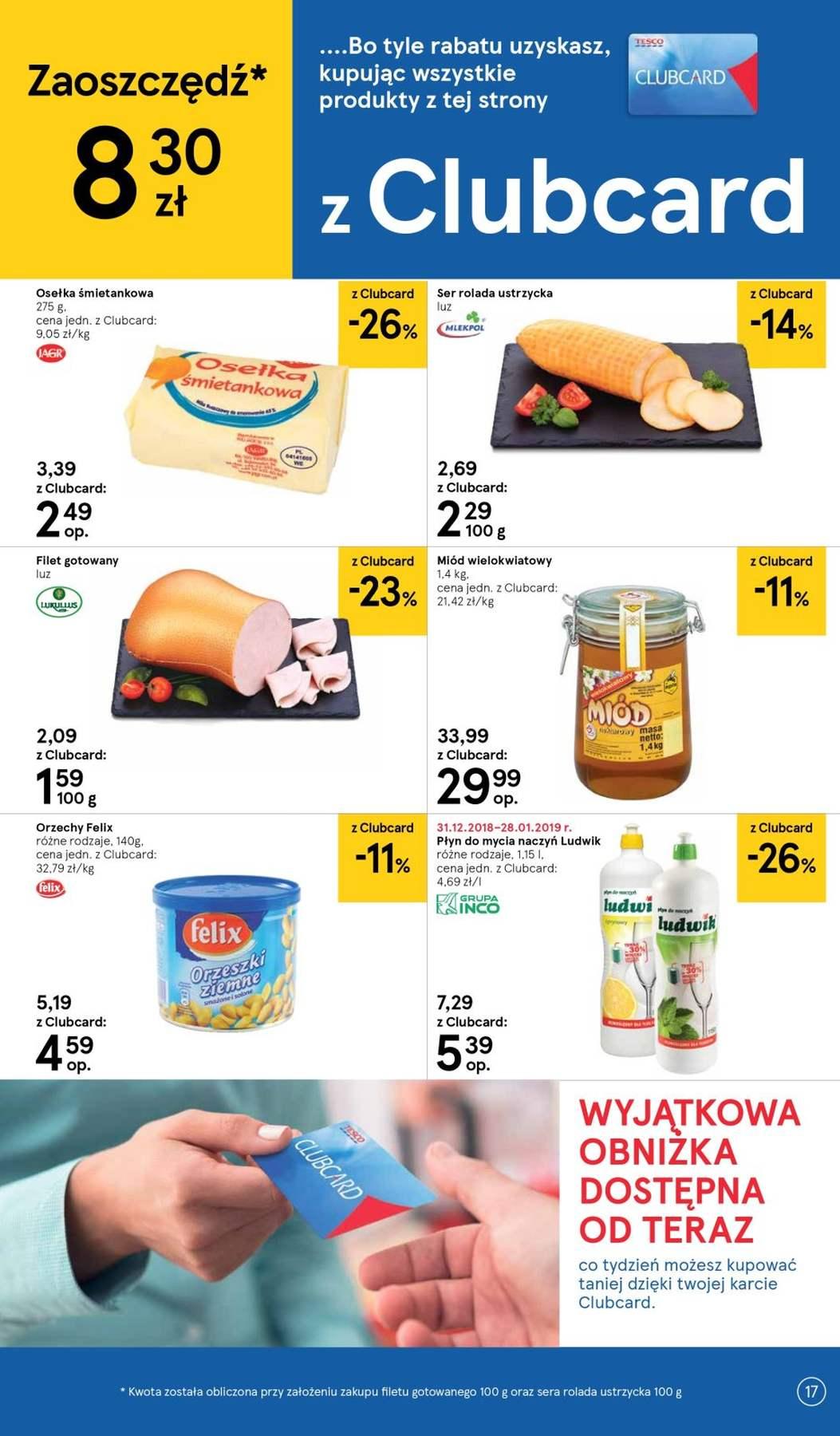 Gazetka promocyjna Tesco str. 17