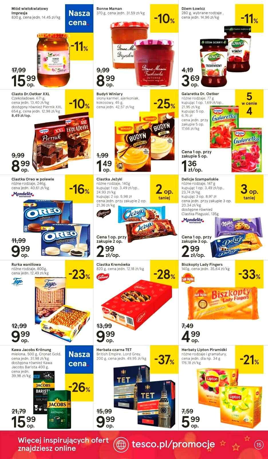Gazetka promocyjna Tesco str. 15