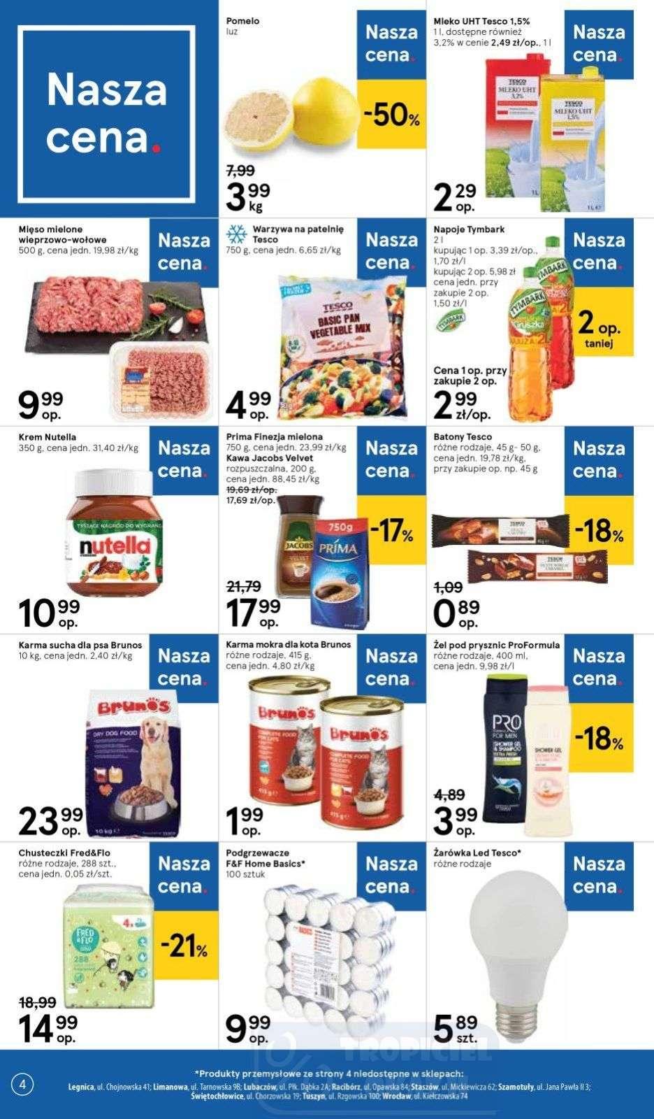 Gazetka promocyjna Tesco str. 4