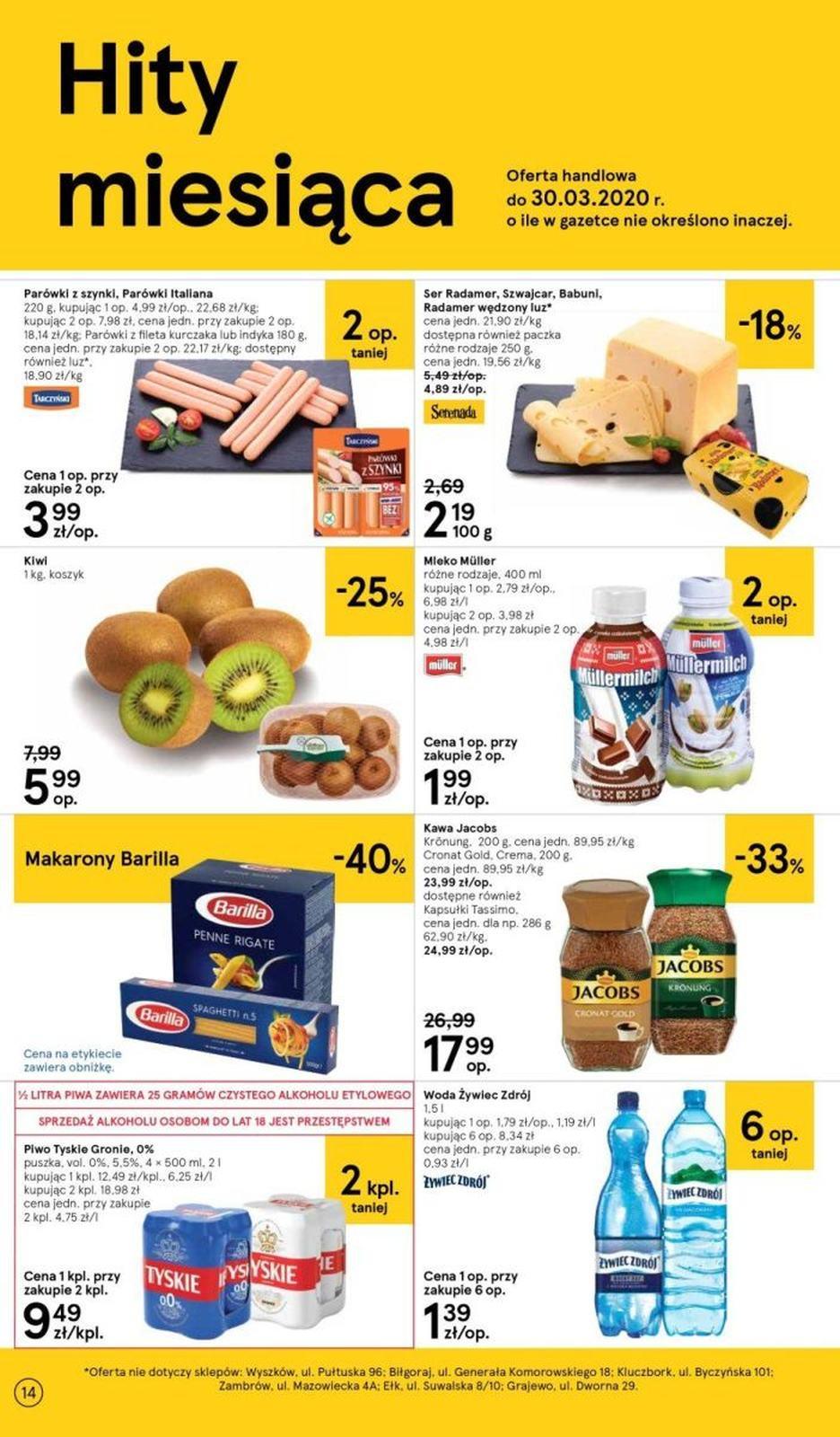 Gazetka promocyjna Tesco str. 14