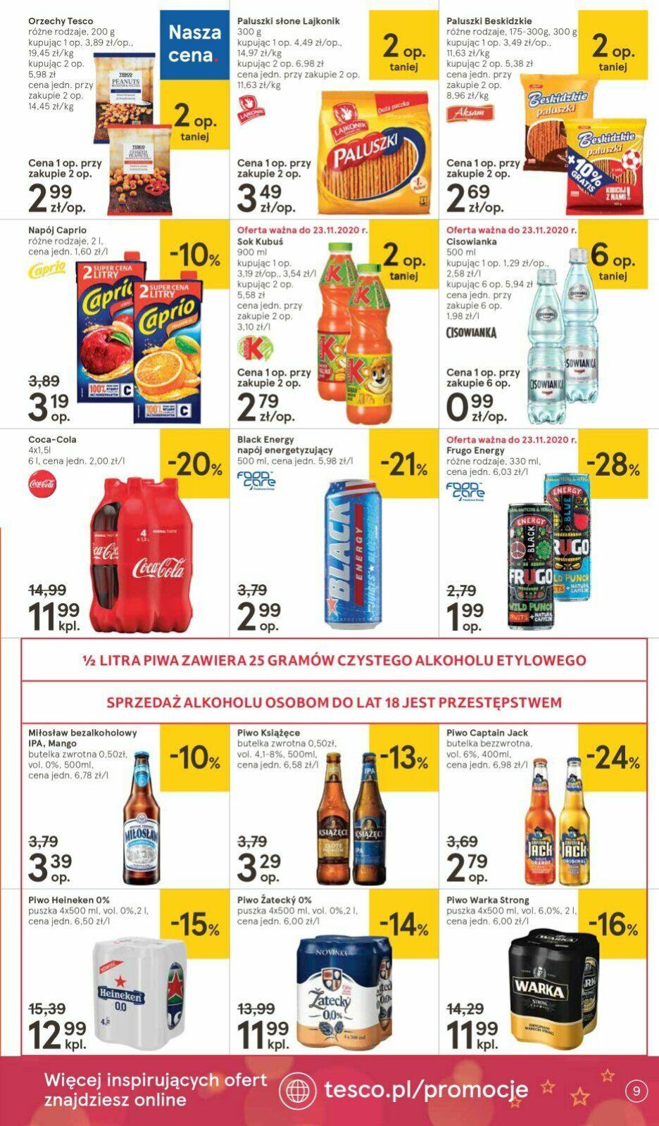 Gazetka promocyjna Tesco str. 9