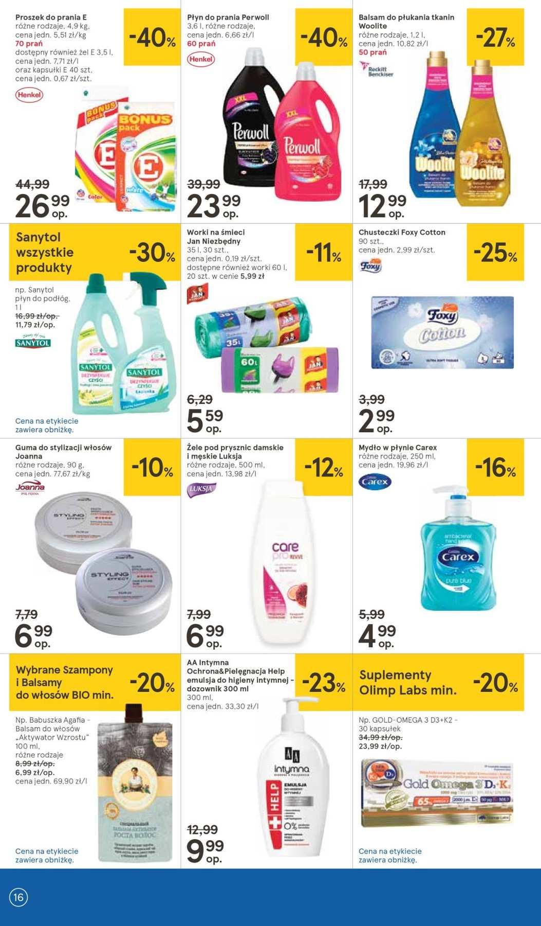 Gazetka promocyjna Tesco str. 16