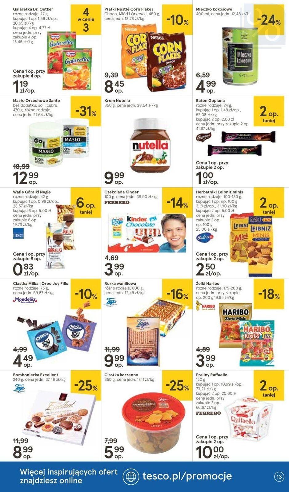 Gazetka promocyjna Tesco str. 13