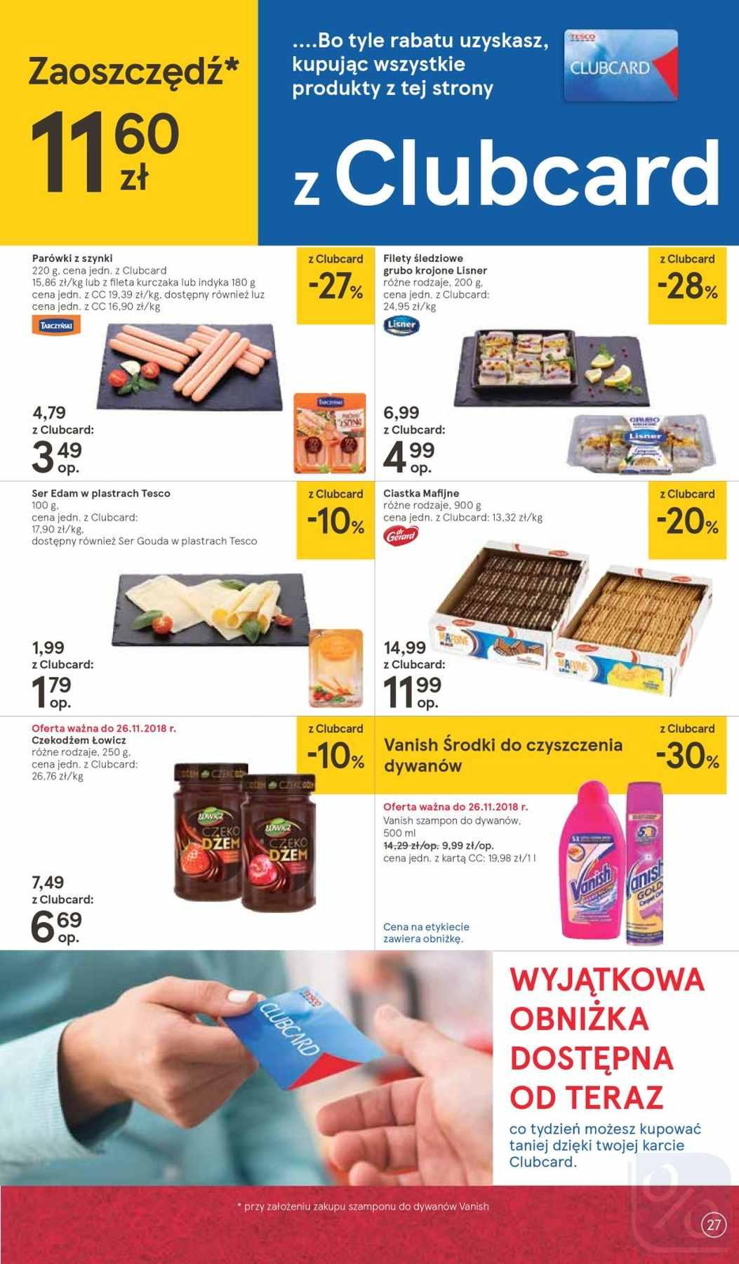 Gazetka promocyjna Tesco str. 27