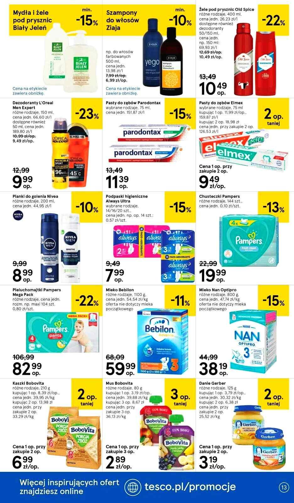 Gazetka promocyjna Tesco str. 13