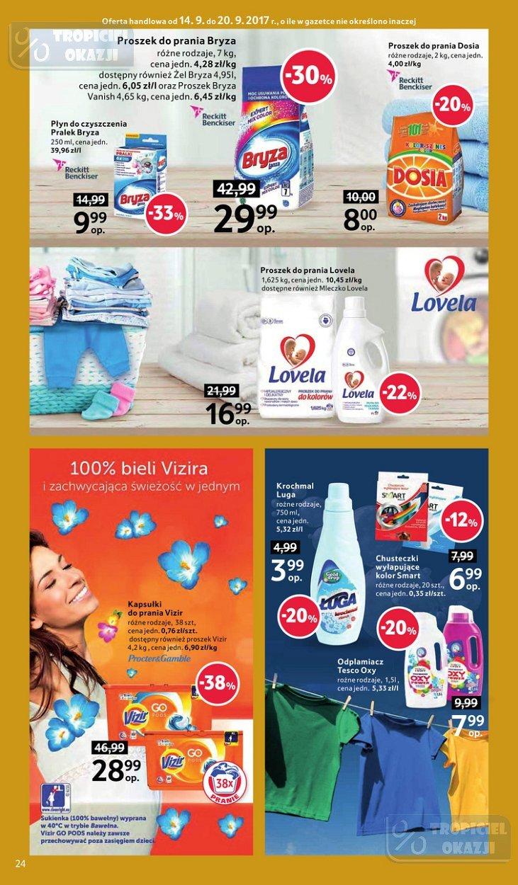 Gazetka promocyjna Tesco str. 24