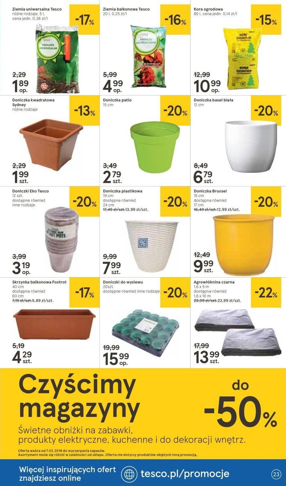 Gazetka promocyjna Tesco str. 23