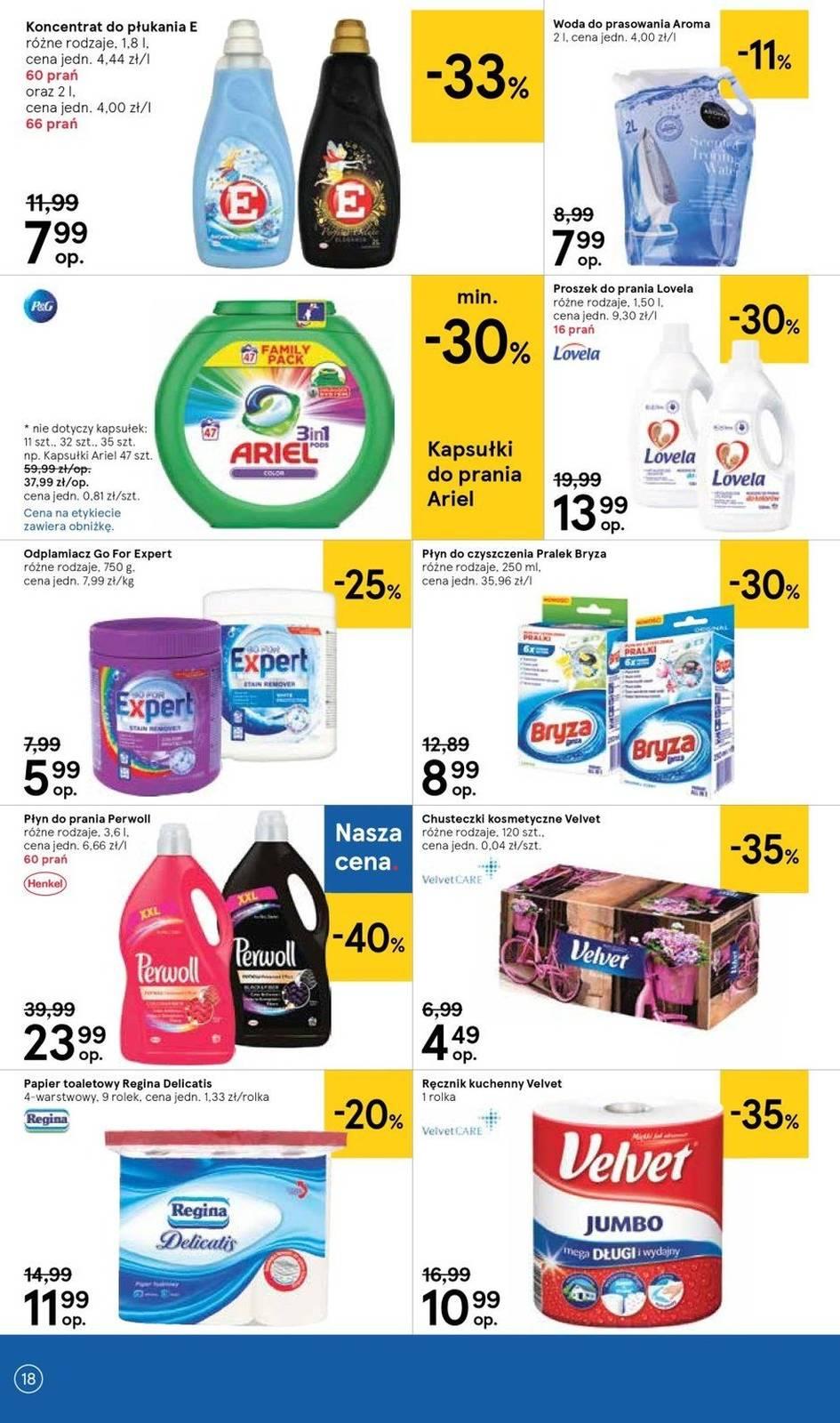 Gazetka promocyjna Tesco str. 18