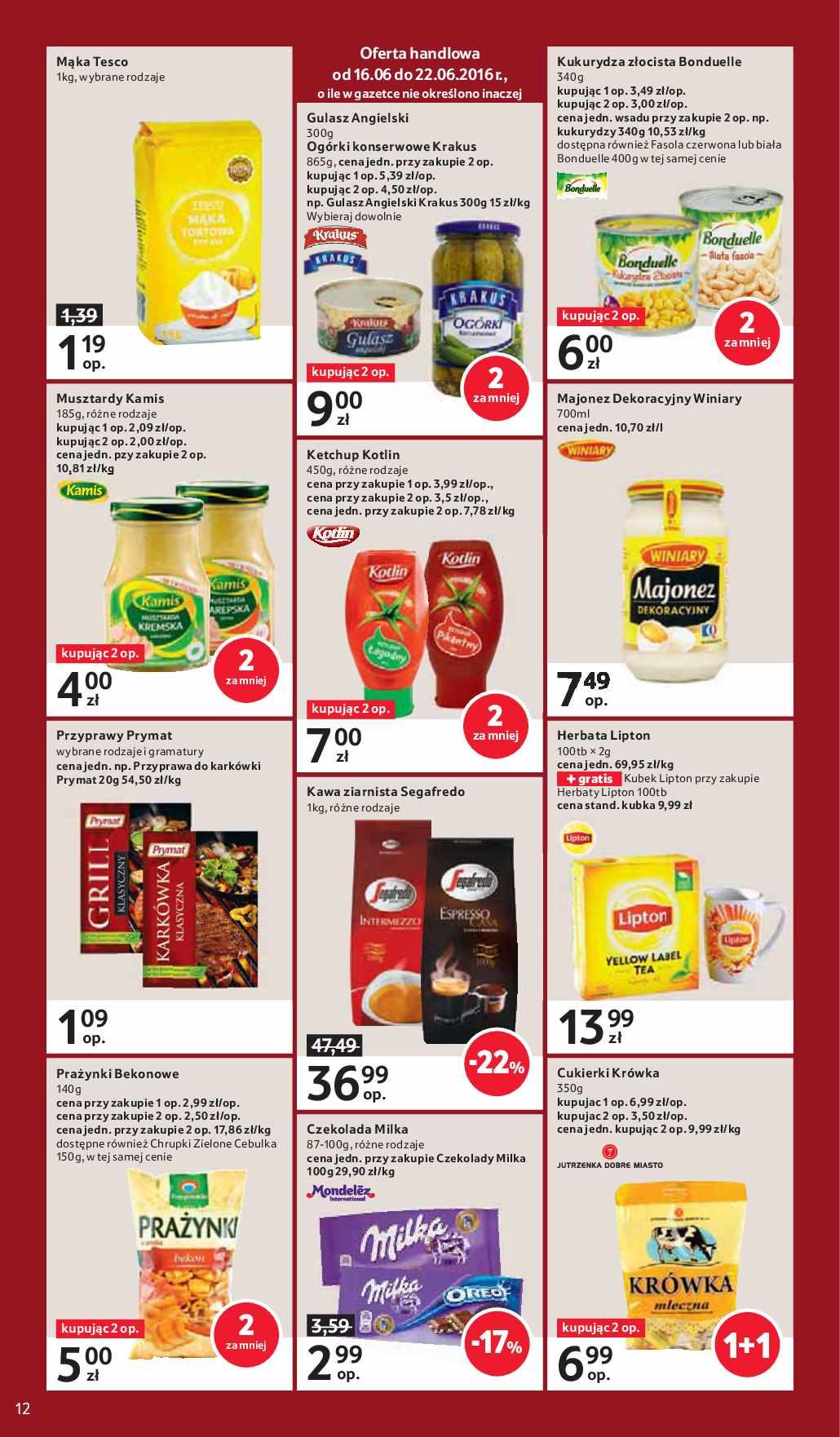 Gazetka promocyjna Tesco str. 12