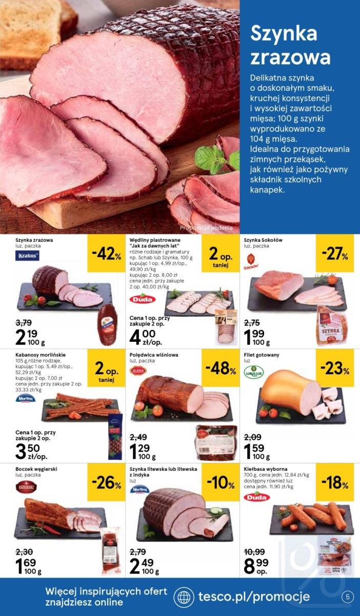 Gazetka promocyjna Tesco str. 5