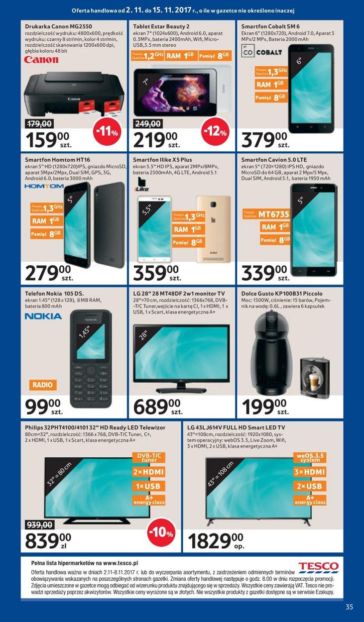 Gazetka promocyjna Tesco str. 35