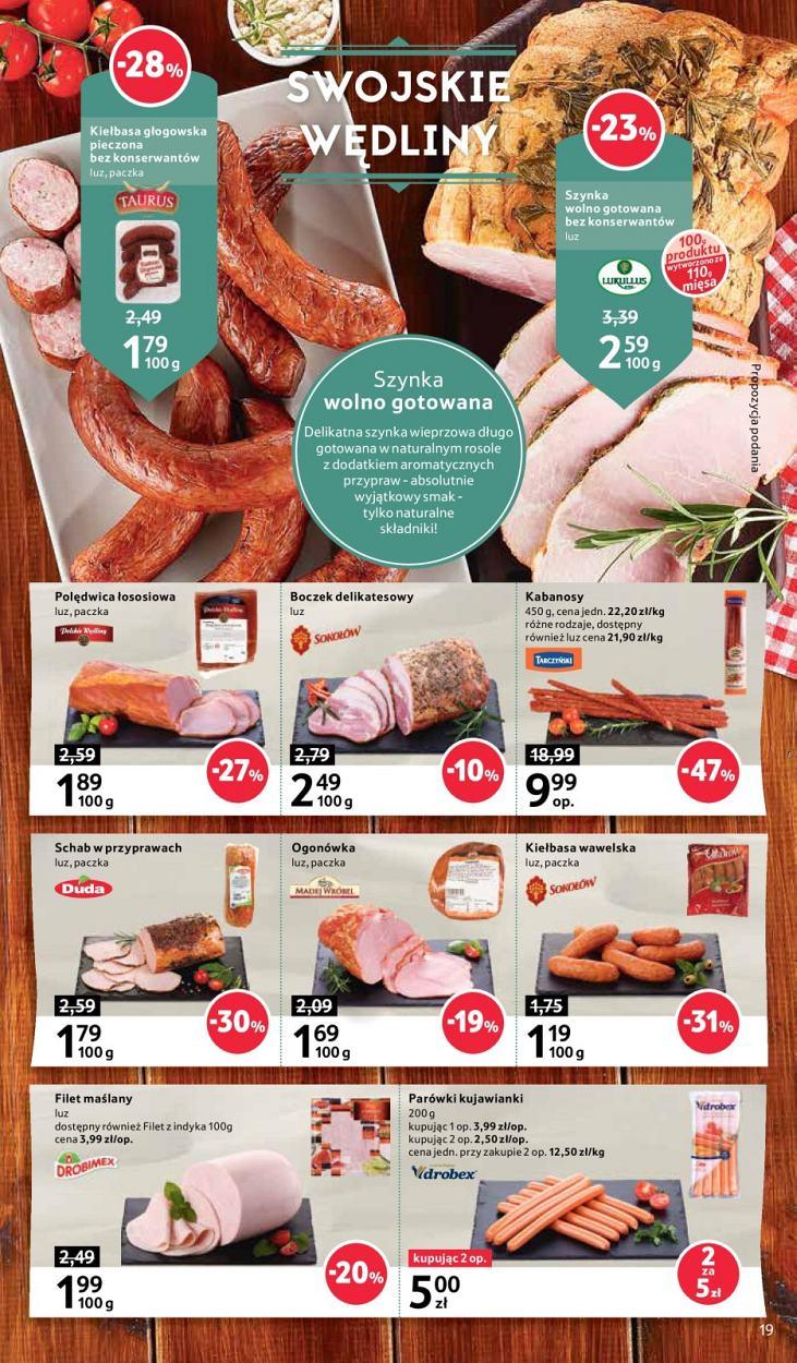 Gazetka promocyjna Tesco str. 19