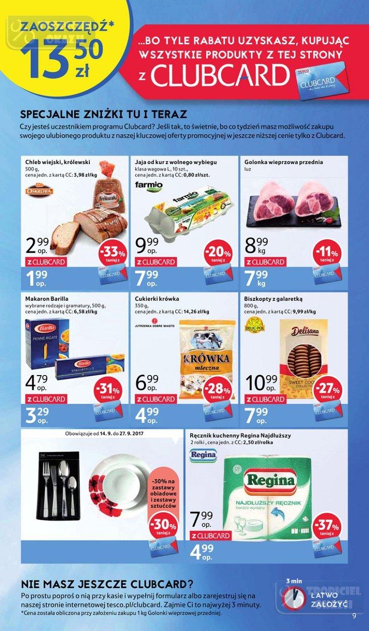 Gazetka promocyjna Tesco str. 9