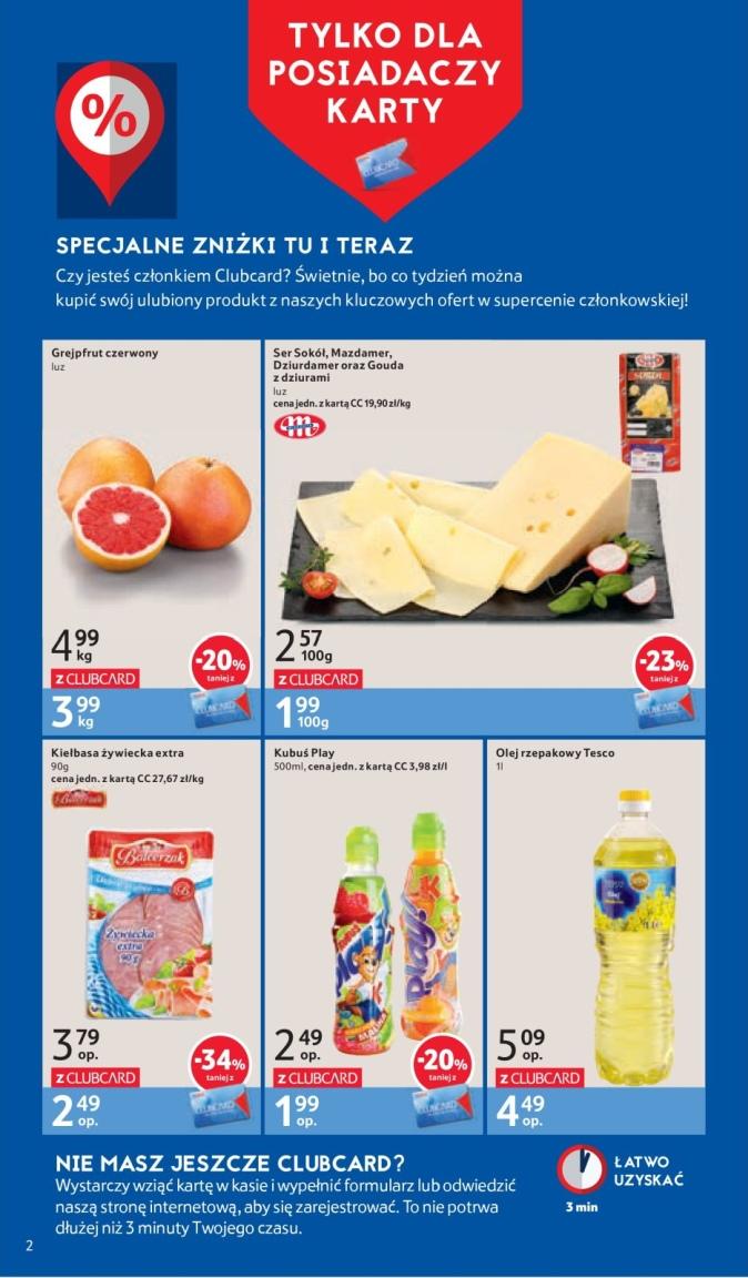 Gazetka promocyjna Tesco str. 2