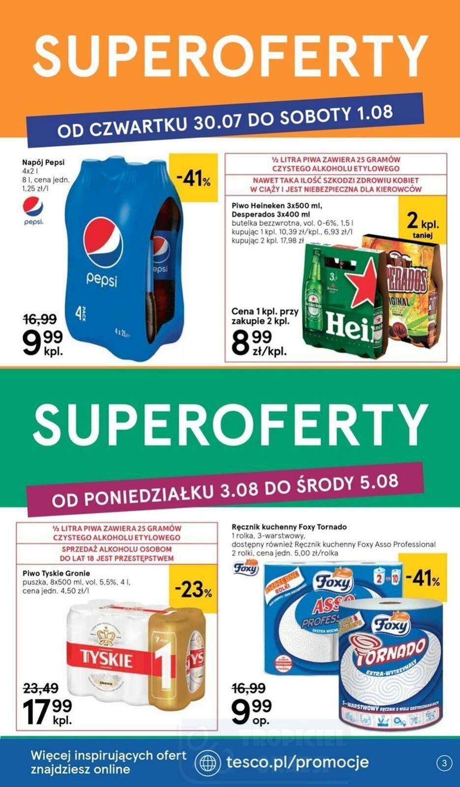 Gazetka promocyjna Tesco str. 3