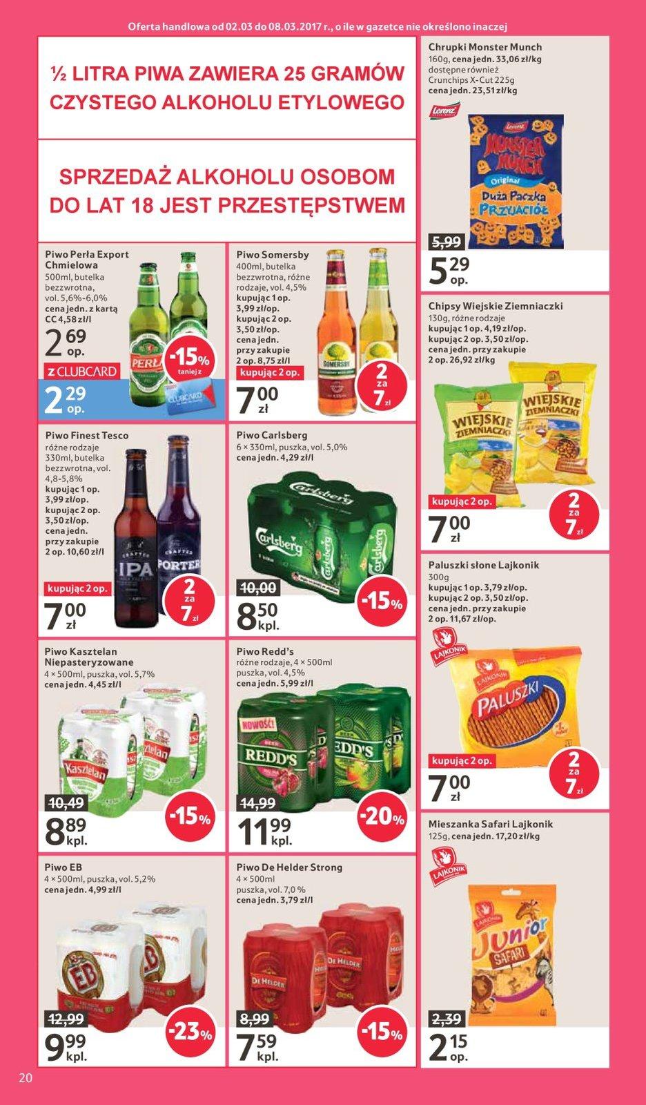 Gazetka promocyjna Tesco str. 20