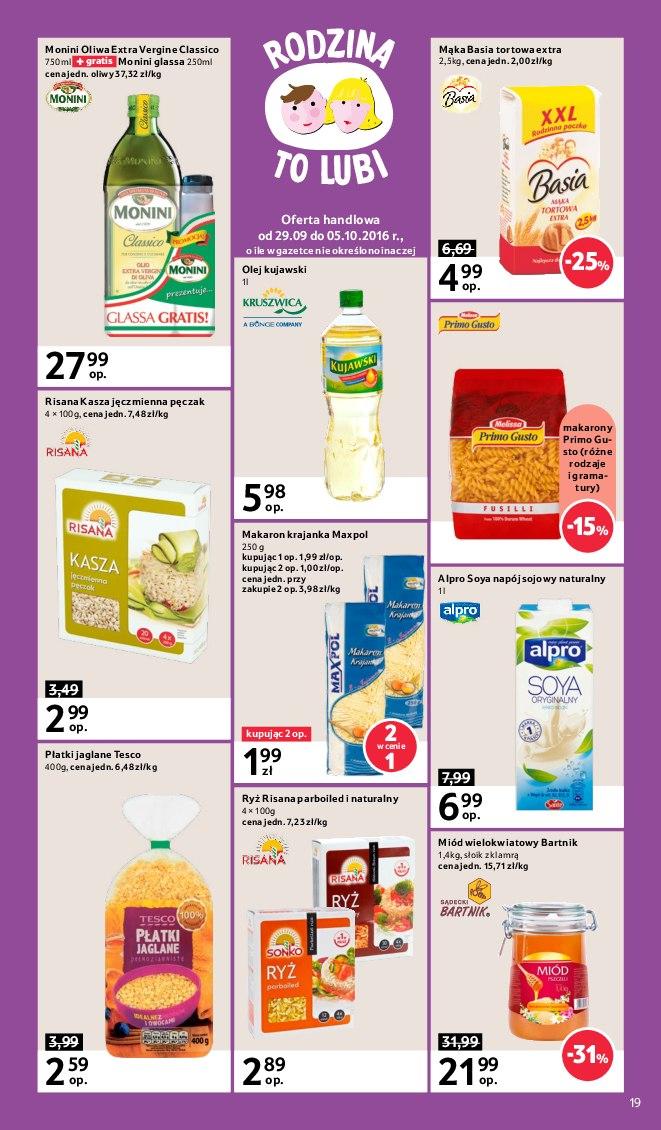 Gazetka promocyjna Tesco str. 19