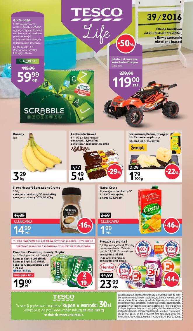 Gazetka promocyjna Tesco str. 1