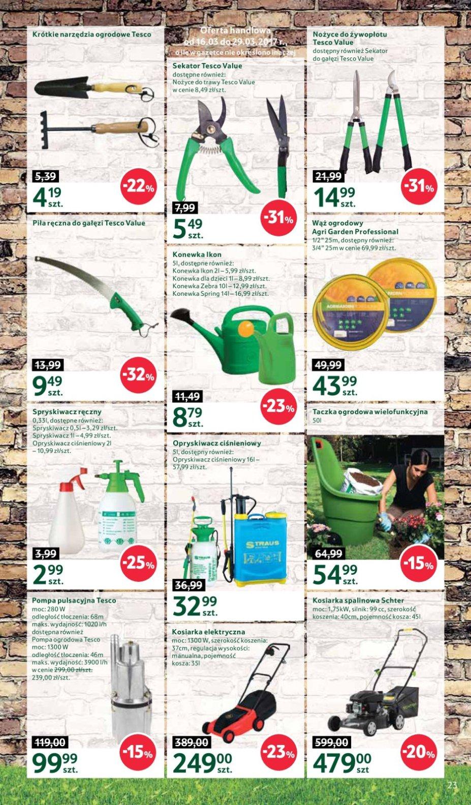 Gazetka promocyjna Tesco str. 23