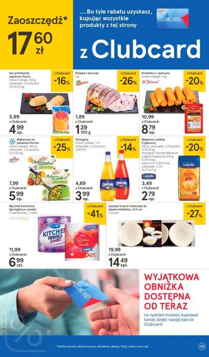 Gazetka promocyjna Tesco str. 39