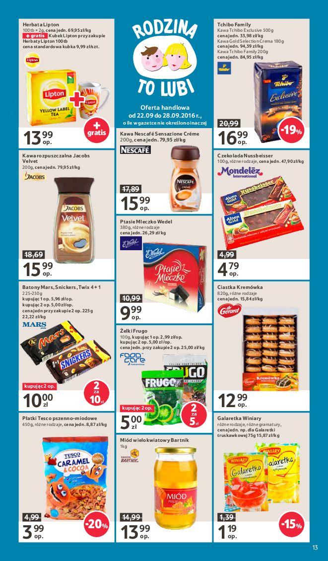 Gazetka promocyjna Tesco str. 13