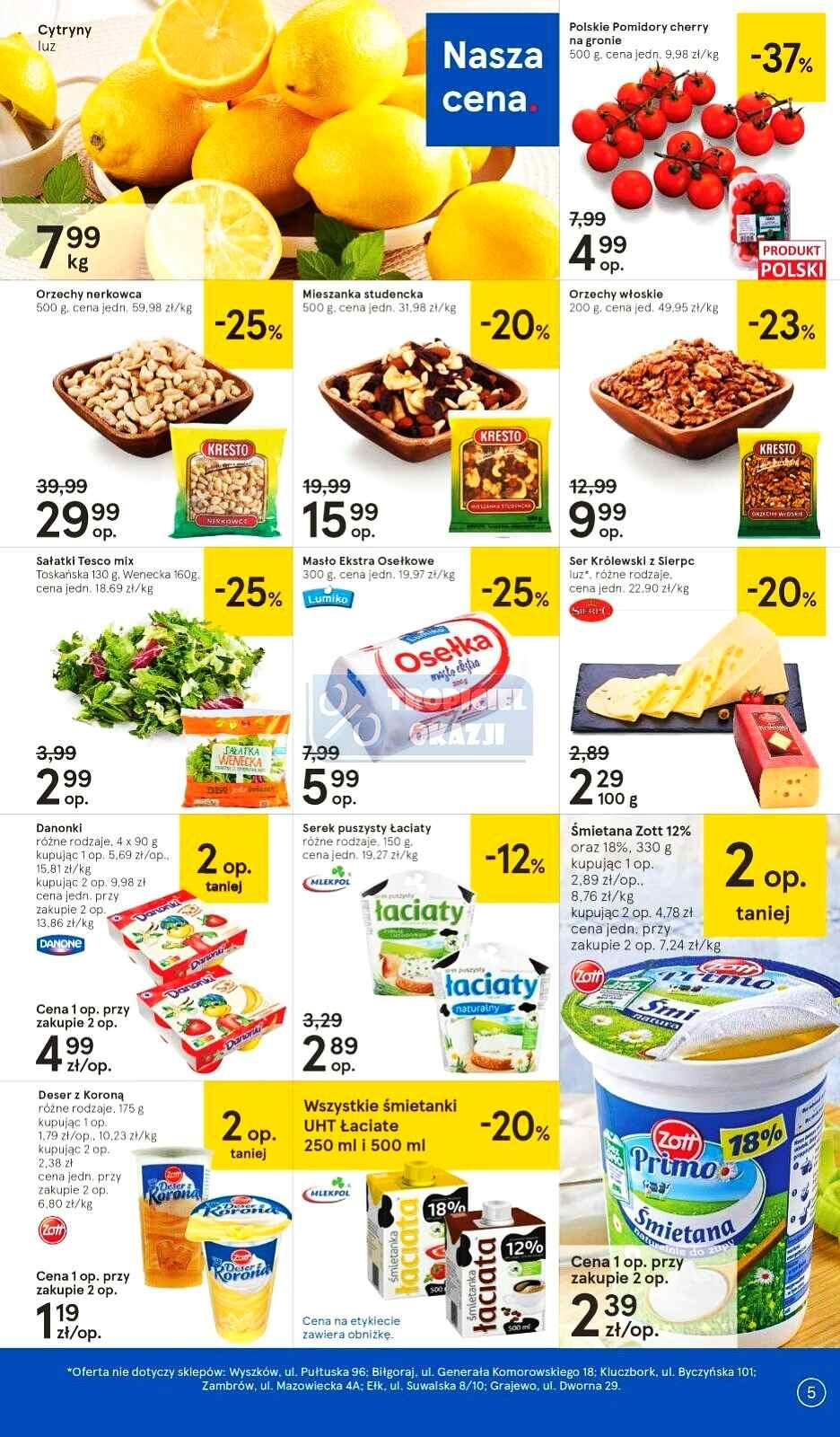 Gazetka promocyjna Tesco str. 5