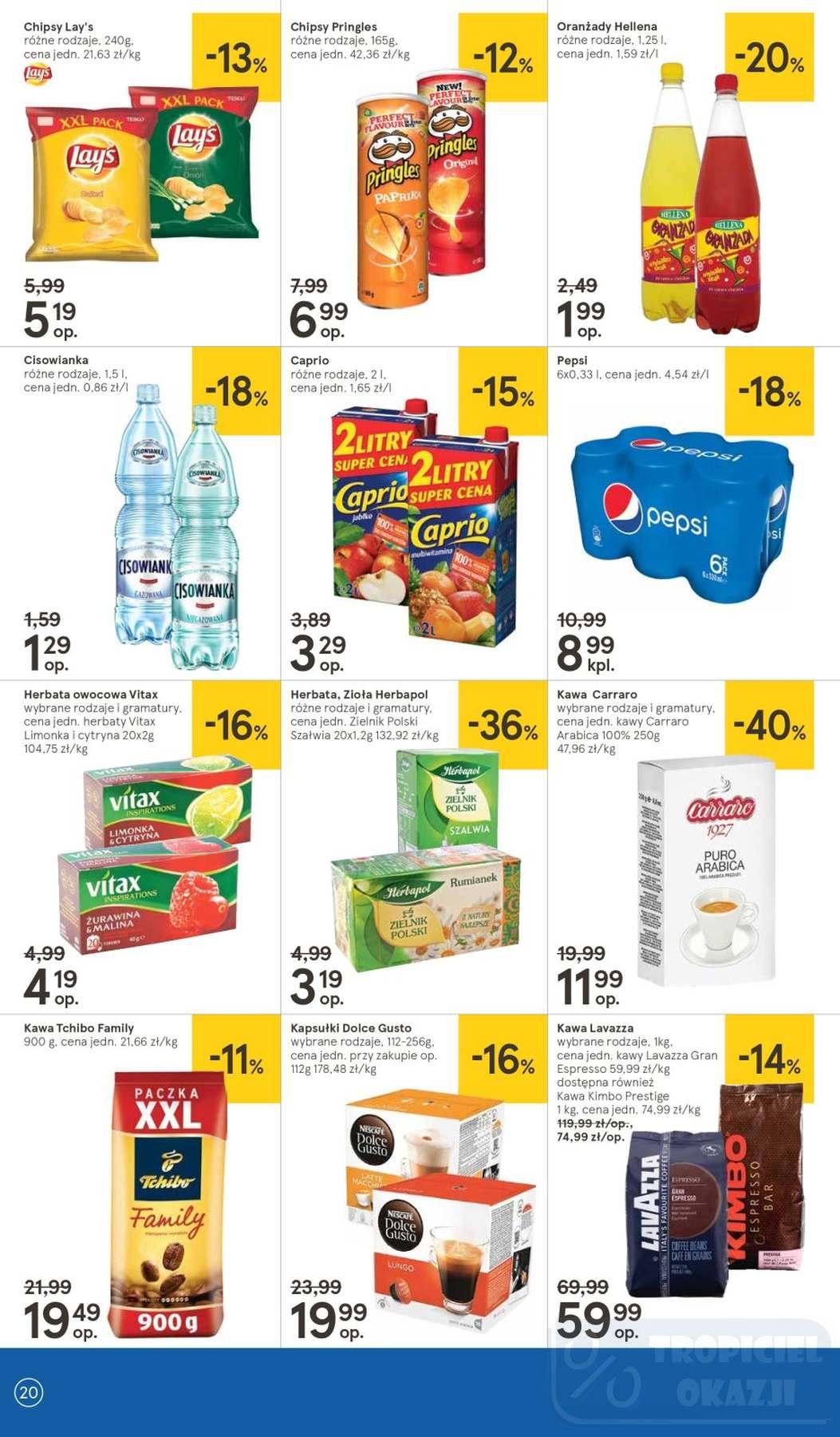 Gazetka promocyjna Tesco str. 20