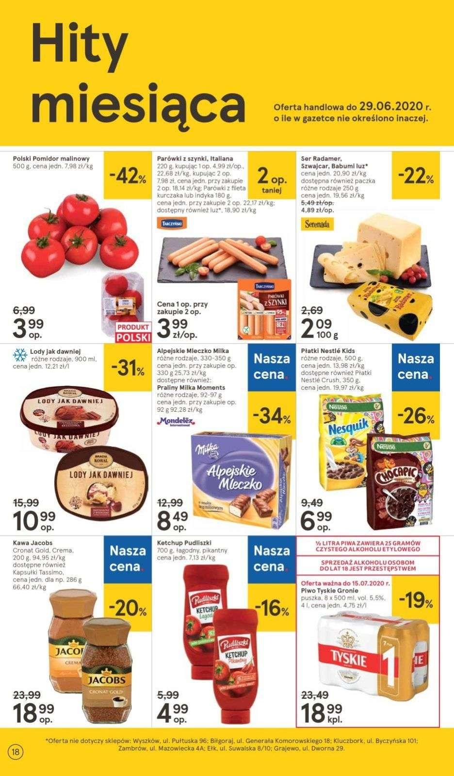 Gazetka promocyjna Tesco str. 18