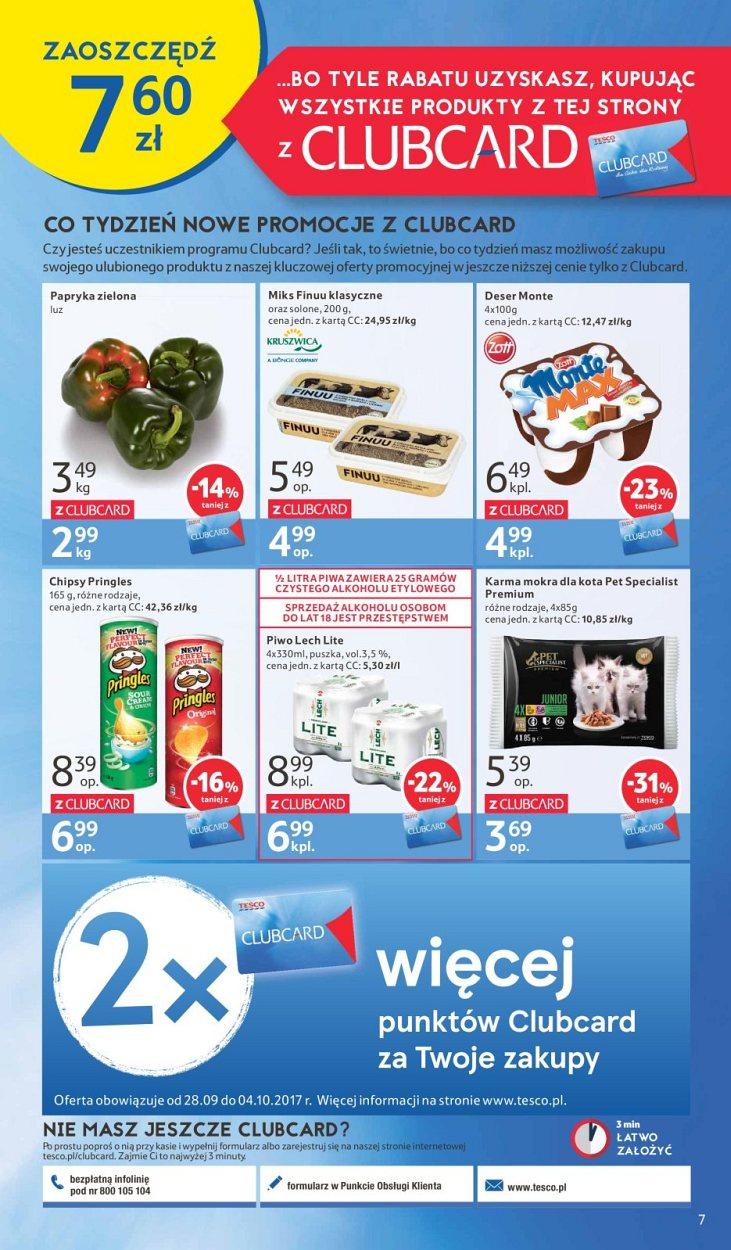 Gazetka promocyjna Tesco str. 7