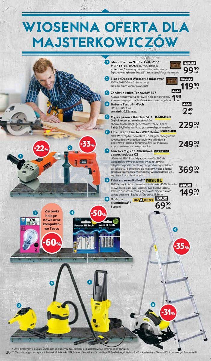 Gazetka promocyjna Tesco str. 20