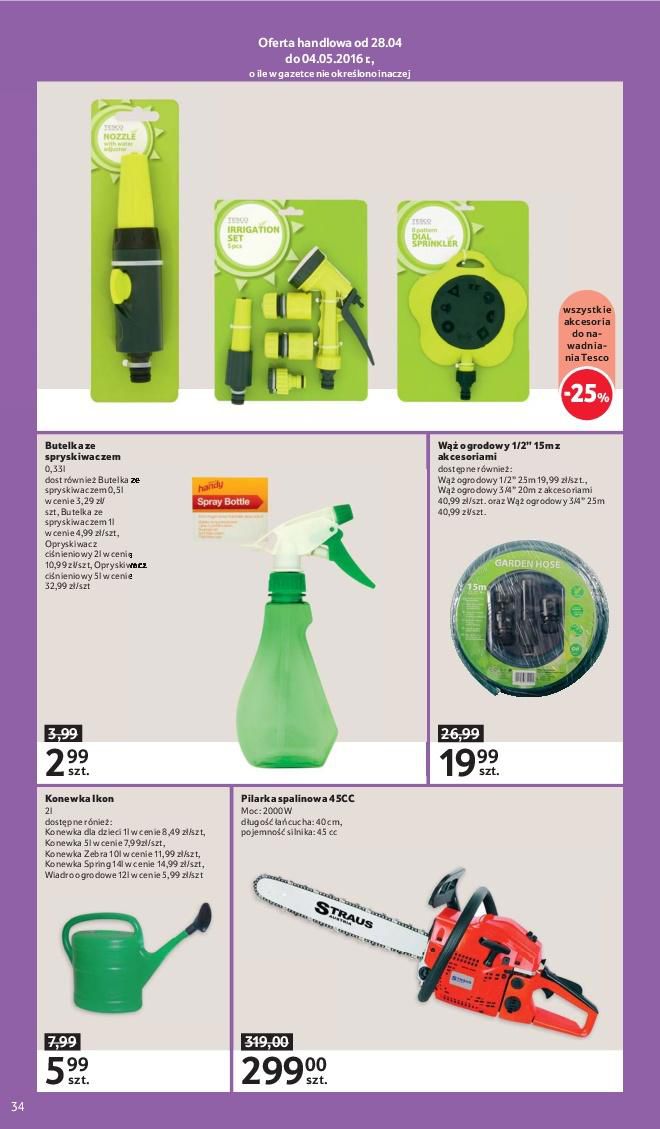Gazetka promocyjna Tesco str. 34