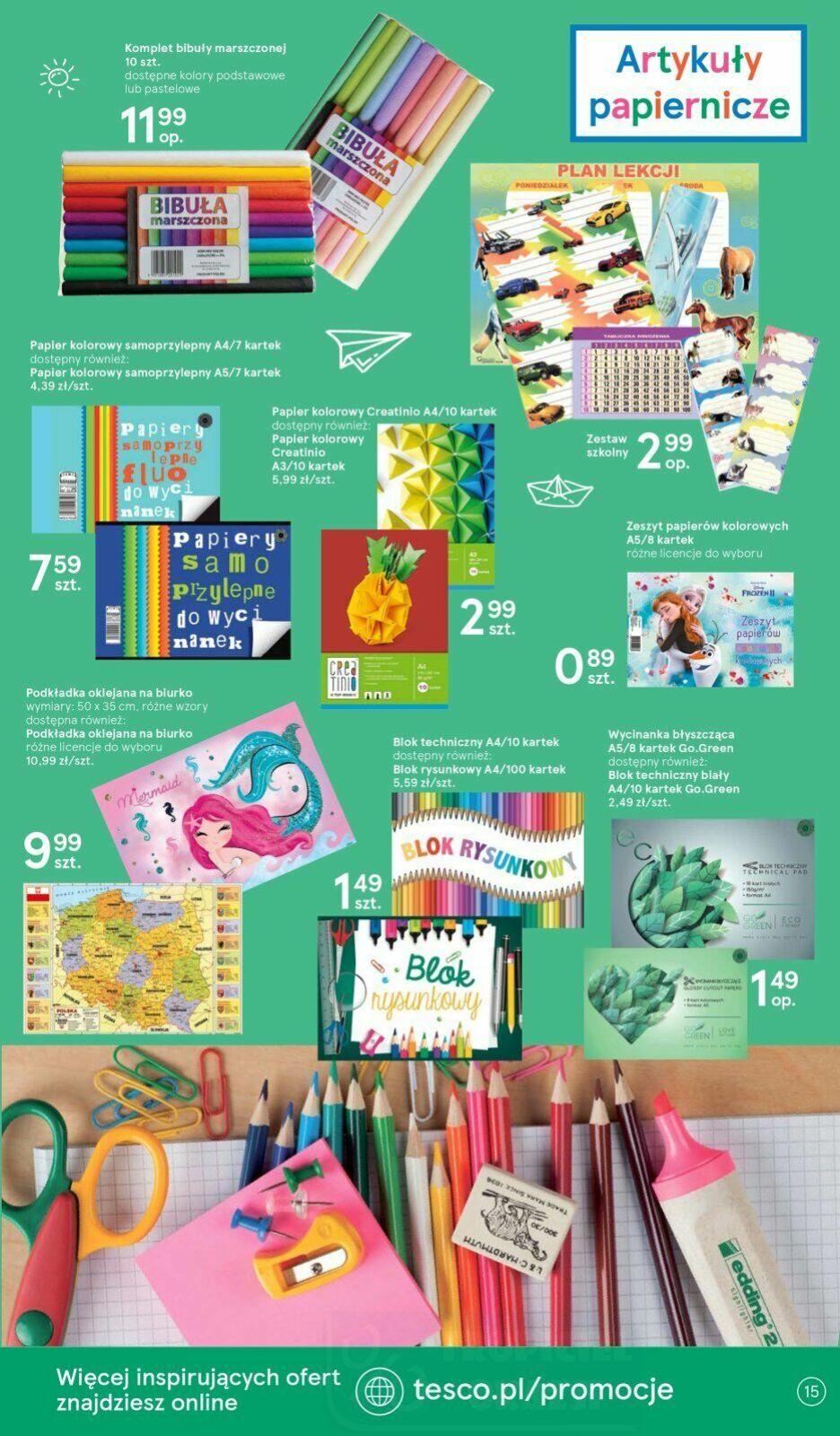 Gazetka promocyjna Tesco str. 15
