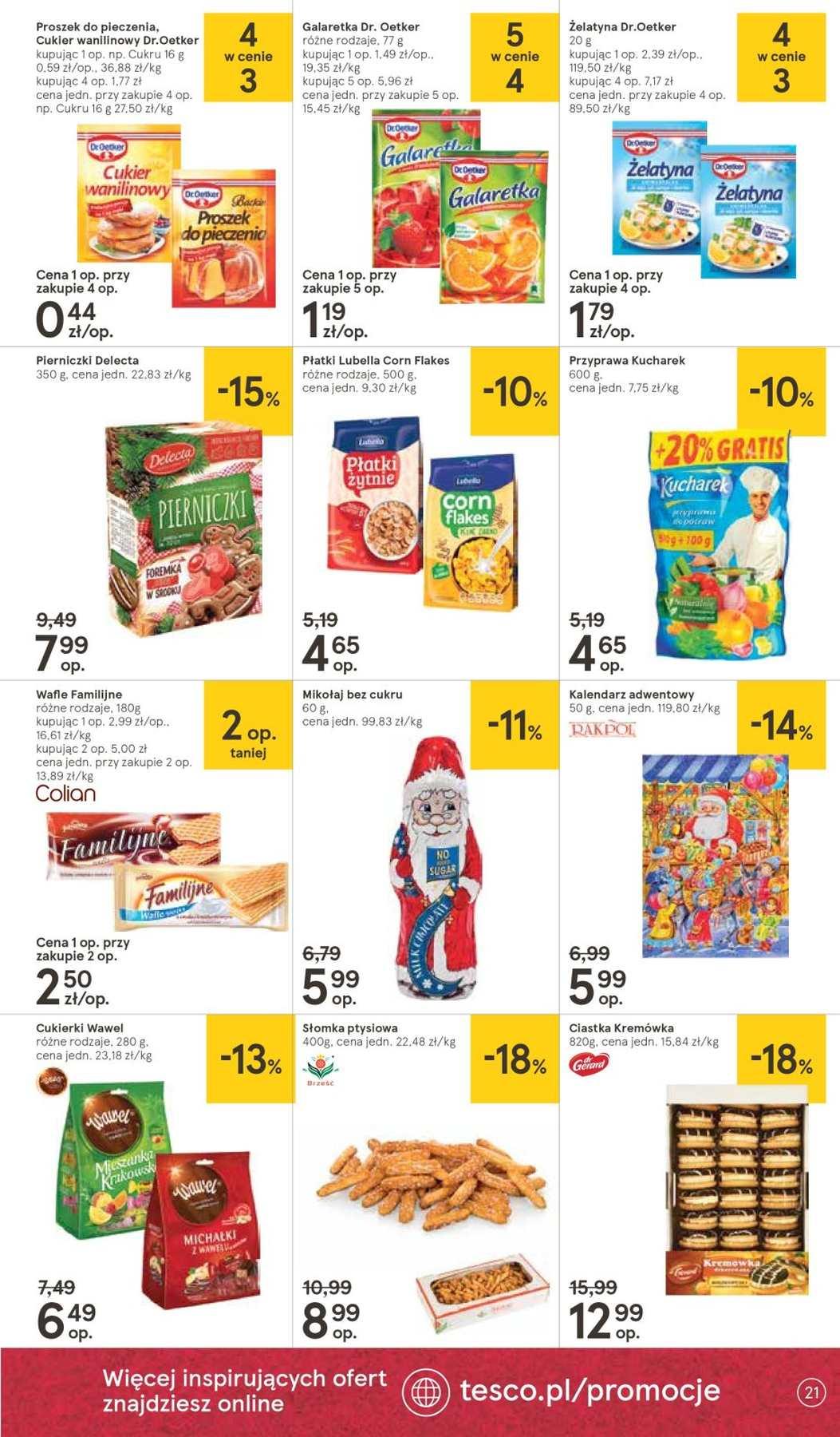 Gazetka promocyjna Tesco str. 21