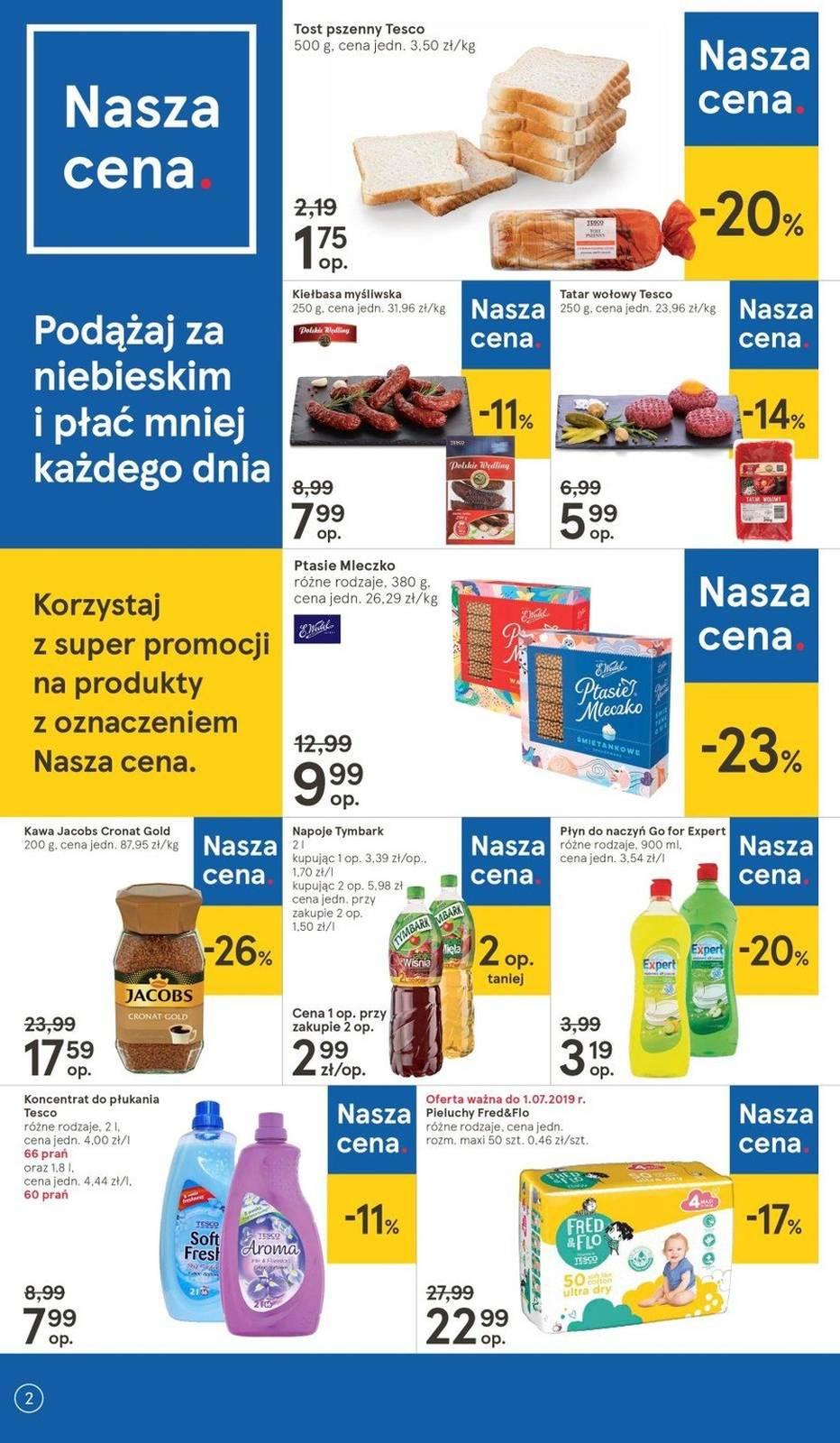 Gazetka promocyjna Tesco str. 2